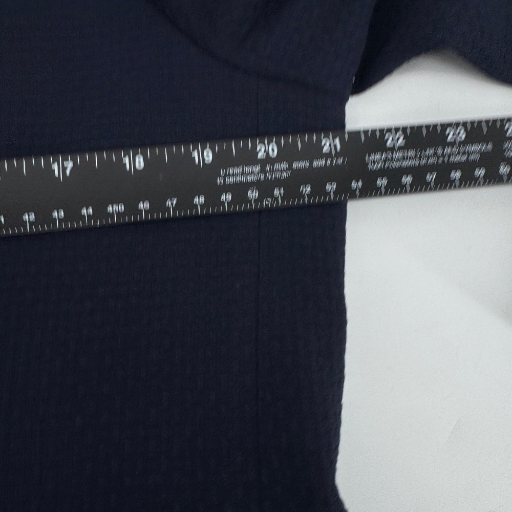 Tailorbyrd Collection Navy Blue Waffle Knit Blazer Sport Coat 40R Paisley Lining - Picture 9 of 12